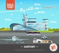 Airport Vector Illustration