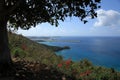 Airport view at St Thomas U.S. Virgin Islands Royalty Free Stock Photo