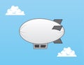 Airship Blimp Royalty Free Stock Photo