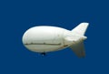 Airship with camera Royalty Free Stock Photo