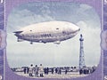 Airship Norge from norwegian money