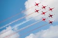 Airshow in Kecksemet, Hungary Royalty Free Stock Photo