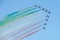 Airshow in Kecksemet, Hungary Royalty Free Stock Photo