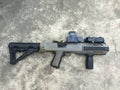 Airsoft gun with conversion kit