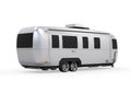 Airstream Camper Isolated Royalty Free Stock Photo