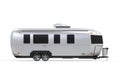 Airstream Camper Isolated Royalty Free Stock Photo