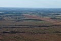 Airstrip in the desert Royalty Free Stock Photo