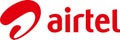 Airtel logo illumination Logo of Indian Telecom company