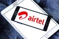 Airtel mobile operator logo Royalty Free Stock Photo