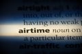 Airtime Royalty Free Stock Photo