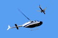 Airtraffic - Helicopter and Airplane