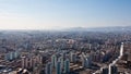 Airview panorama of Beijing, China Royalty Free Stock Photo