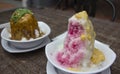 Ais kacang, Malaysian cold dessert Royalty Free Stock Photo