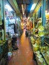 Aisle portrait Russian Market Phnom Penh shopping