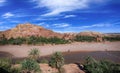 Ait Ben Haddou or Ait Benhaddou near Ouarzazate, Morocco Royalty Free Stock Photo