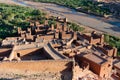 Ait Ben Haddou in Morocco before Sunset Royalty Free Stock Photo
