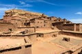 Ait Benhaddou,fortified city, kasbah or ksar in Ouarzazate, Morocco Royalty Free Stock Photo