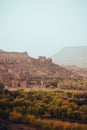 Ait Benhaddou fortress town close to Ouarzazate in Morocco