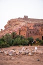 Ait Benhaddou fortress town close to Ouarzazate in Morocco