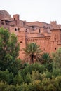 Ait Benhaddou fortress town close to Ouarzazate in Morocco Royalty Free Stock Photo