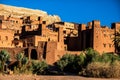 Ait Benhaddou, Ouarzazate, Morocco - November 28, 2022: View of a traditional Moroccan kasbah Ait Benhaddou Royalty Free Stock Photo