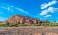 Ait Benhaddou, traditional berber kasbah, Morocco Royalty Free Stock Photo