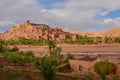 Ait Benhaddou, a UNESCO World Heritage Site in Morocco Royalty Free Stock Photo