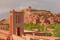 Ait Benhaddou, a UNESCO World Heritage Site in Morocco Royalty Free Stock Photo