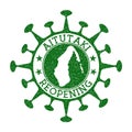 Aitutaki Reopening Stamp.