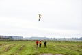 AIZPUTE, LATVIA - OCTOBER 15, 2016: Unknown people piloted aircraft model