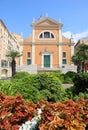 Ajaccio Cathedral called Our lady of the assumption in the Corsi