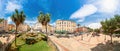 Ajaccio Foch square 360 degrees panorama