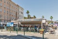 Ajaccio port located next to the Citadel. Corsica island, France