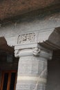 Architecture of Ajanta caves in Aurangabad, India