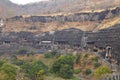 Ajanta caves, India. The Ajanta Caves in Maharashtra state are Buddhist cave