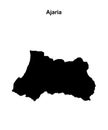 Ajaria outline map Royalty Free Stock Photo