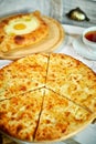 Ajarian traditional flatbread - khachapuri or hachapuri