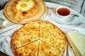 Ajarian traditional flatbread - khachapuri or hachapuri