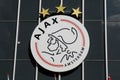 Ajax Amsterdam logo Royalty Free Stock Photo
