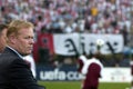 He Ajax coach Ronald Koeman before the match