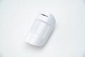 Ajax. motion sensor on white. device that tracks movement of objects. Royalty Free Stock Photo