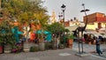 Ajijic main square Royalty Free Stock Photo