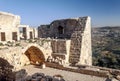Ajloun castle in ruins