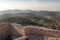 Ajloun castle in ruins Royalty Free Stock Photo