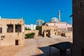 Ajman, United Arab Emirates - December 6, 2018: Ajman Museum showing the history of United Arab Emirates