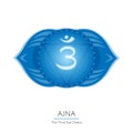 Ajna chakra - energy center of human body