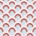 Ajrakh Pattern, Ikat, block print Pattern, batik print Pattern, Textile pattern,Abstract Royalty Free Stock Photo