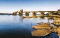 Ajuda Bridge, Olivenza Royalty Free Stock Photo