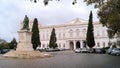 Ajuda National Palace, 19th century neoclassical Royal palace, Lisbon, Portugal