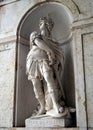 Ajuda Palace, Amor di Patria, Sculpture adorning internal courtyard, Lisbon, Portugal